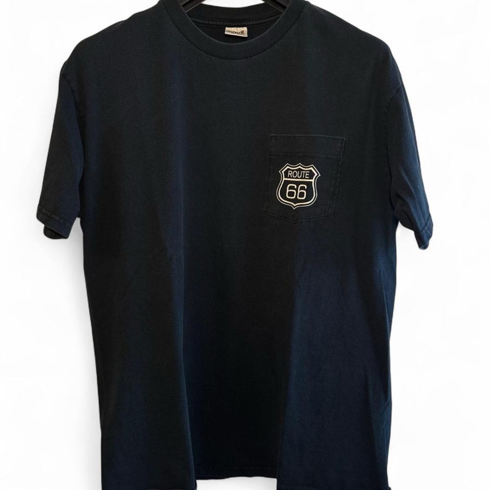 Anvil Navy Blue T-Shirt